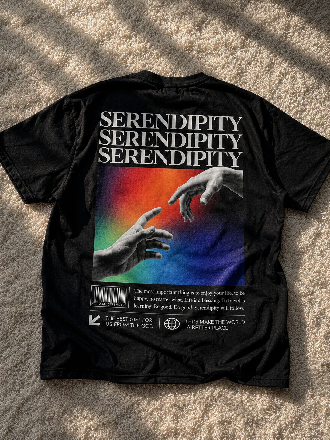 100% pure cotton printed t shirt